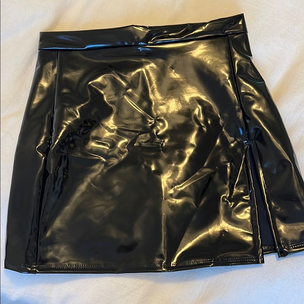 Badinka “dominatrix” mini skirt